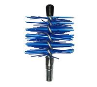 Scovolo tondo in nylon Ø 250 mm per pulizia tubi acciaio inox stufa stufe [EEK: Non disponibile]