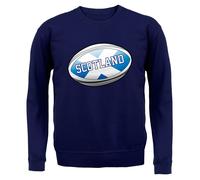 Scozia Bandiera Rugby Sfera - Adulti Felpa/Maglione - Scozzese 6 League