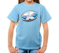 Scozia Bandiera Rugby Sfera - T-Shirt - Scozzese 6 League Nazionali Sei