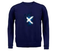 Scozia Bandiera Sovrastrato - Bambini Felpa/Maglione - Scozzese Snp Capitale