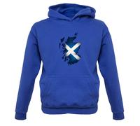 Scozia Bandiera Sovrastrato - Bambini Felpa/Maglione - Scozzese Snp Capitale