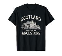 Scozia Casa dei Miei antenati Famiglia Celtic Heritage Roots Maglietta