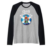 Scozia Clan MacMillan Cognome Scozzese Clans Maglia con Maniche Raglan