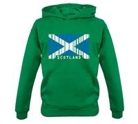 Scozia Codice a Barre Bandiera - Bambini Felpa/Maglione - Scozzese Edimburgo