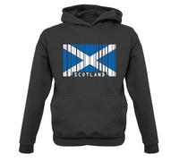 Scozia Codice a Barre Bandiera - Bambini Felpa/Maglione - Scozzese Edimburgo