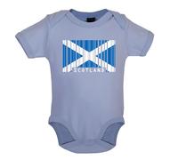 Scozia Codice a Barre Bandiera - Bambino T-Shirt / Body - Scozzese Edimburgo