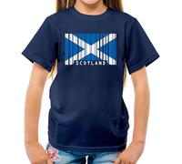 Scozia Codice a Barre Bandiera - T-Shirt - Scozzese Edimburgo Città Amore