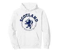 Scozia Dove Nascono i guerrieri Felpa con Cappuccio