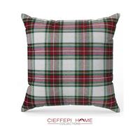 SCOZIA QUADRO MEDIO BIANCO Cuscino arredo Natalizio / Natale - Cieffepi Home Co