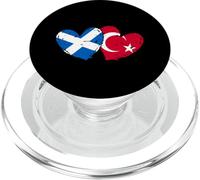 Scozia Turchia Cuore Bandiera Türkiye Scozzese Turco PopSockets PopGrip per MagSafe
