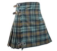 Scozzese 7.3m Gordon Invecchiato Kilt per Uomo Tradizionale Highland Tartan Kilt