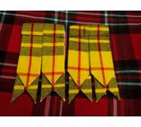 SCOZZESE CALZE PER KILT FLASHES MACLEOD LEWIS TARTAN/MACLEOD BRACHE