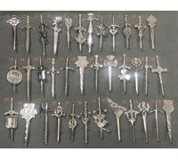 Scozzese Kilt Pin - Finitura Cromata - Celtic & Cardo Disegni Disponibile