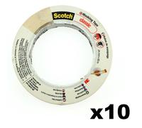 Scozzese Nastro Adesivo Originale Pittura Casa Pittori 24mm X 50m 10 Rotoli