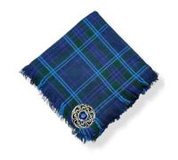 Scozzese Spirit Della Scozia Tartan Fly Plaid Con Antico Celtic Pietra Spilla