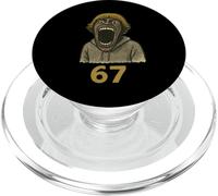 SCP 67 Six Seven 6 7 Meme Design 6 7 PopSockets PopGrip per MagSafe