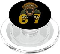 SCP 67 Six Seven 6 7 Meme Design 6 7 PopSockets PopGrip per MagSafe