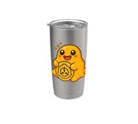 SCP-999 contiene SCP Foundation Happiness Slime Blob Logo Bicchiere termico in acciaio inox doppia parete