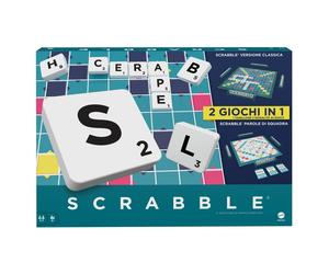 Scrabble Il gioco da tavolo delle parole nuova versione con doppio tabellone e