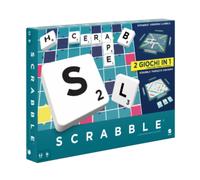 SCRABBLE - IL GIOCO DA TAVOLO DELLE PAROLE, NUOVA VERSIONE CON DOPPIO TABELLONE E MODALITà PAROLE DI SQUADRA