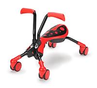 Scramblebug Scarabeo a 4 ruote per bambini da 1 a 3 anni, pieghevole, sviluppa equilibrio e capacità motorie, ruote anti-graffio a 360 gradi