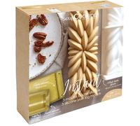 SCRAP COOKING 1940 - Cofanetto per stampi in silicone con inserto, tappetino genovese e ricetta tronco, per grondaia morbida e pasticceria