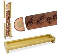 ScrapCooking 2971 - Stampo in silicone con inserto per grondaia, 25 cm, per 8-10 persone, mini berretti - Dessert di Natale, con ricetta, colore: oro