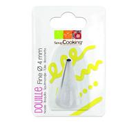 SCRAP COOKING - Bussola in acciaio inox, 0,4 x 1,3 x 3,5 cm