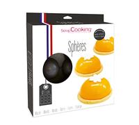 SCRAP COOKING ScrapCooking Stampo semi-igide, 9 semisfere, polistirolo adatto al contatto alimentare 2901