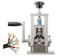 Scrap Wire Stripping Machine - Compact Tool, Manual or with Drill Attachment Electric Wire Stripper Tool | Multifunctional Portable Metal Electrical Tools | Handheld Cable Stripper for Recycling, Work