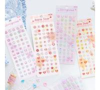 Scrapbook Adesivo Stella Forma Epossidico Decorativo per Biglietti D'Auguri