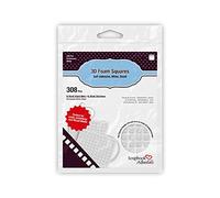 Scrapbook Adhesives by 3L 3D Foam Squares, bianco