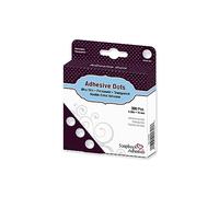 Scrapbook Adhesives by 3L Adhesive Dots Ultra Thin-Medium, Metallo, Gomma, Clear, 9 x 11,5 x 2,5 cm