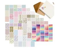 Scrapbook Paper, 300 Piece Greeting Card Making Collage Art Background 14cm