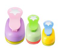 Scrapbook - Perforatrice creativa a a stella per biglietti e disegni, per la scuola, per biglietti di auguri, opere d'arte