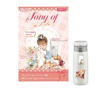 Scrapbook Stickers,Waterproof Design Flexibility Reliable Aesthetic Scrapbooking Supplies - 15 x 10 cm Water Bottle Stickers Portatili, for Calendar Planner Water Bottle Laptop Book Notebook