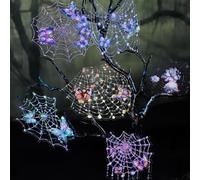 Scrapbooking Accessori Kit,40 Pezzi Adesivi per Scrapbooking per Junk Journal,Bullet Journaling,Journaling,Phone Case,Notebook,Planner(Spider)