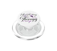 Scrapbooking is My Therapy Paper Crafting Scrapbooking PopSockets PopGrip per MagSafe