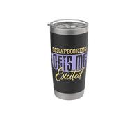 Scrapbooking mi fa eccitare la celebrazione dell'hobby creativo Bicchiere termico in acciaio inox doppia parete