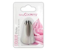 ScrapCooking 1802 Bussola Stella Acciaio Inox Argento 14 x 10,8 x 3,2 cm