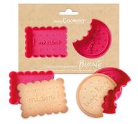 ScrapCooking - 2 Taglierina per biscotti "Classici" - Piccolascarpe e frollini - Taglierina per biscotti in 3D - Embossori per pasticceria per frollini, piccoli dolci - Stampini per biscotti - 2146