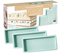 ScrapCooking - 3 stampi in silicone a strati per tronchi di Natale - 2976