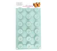 ScrapCooking 3109 Multi 18 scanalati Stampo Silicone Rosa 33 x 18 x 4 cm