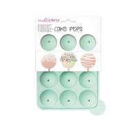 ScrapCooking 3171 Cake Pops Stampo Silicone Rosa 21,5 x 12,5 x 4 cm