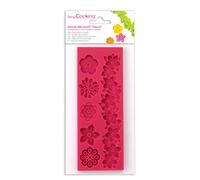 ScrapCooking 3435 Fiori Stampo Pasta Silicone Rosa 21,7 x 9,5 x 0,8 cm