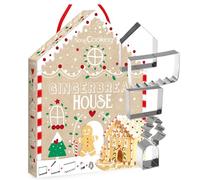 ScrapCooking 3975 - Kit di tagliapasta per casa di marzapane, Inox Multicolore, 26,5 x 20 x 4 cm