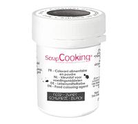 ScrapCooking Colore alimentare in polvere 5 g - Nero