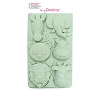 ScrapCooking - Stampo in silicone Animali della Giungla - 3166