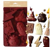 ScrapCooking - Stampo in silicone Stregone - Per torte, biscotti - Mago - 2998