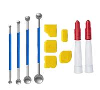 Scraper Tool Set - Caulk Remover Tool Kit | Utensili per caldaie in silicone | Sigillante più liscio per la riparazione e l'abbellimento di spazi vuoti murali, cucina, ristrutturazione casa, fai da te